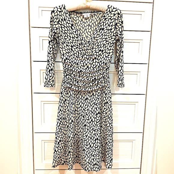 London Times 3/4 sleeve midi dress - Picture 4 of 8